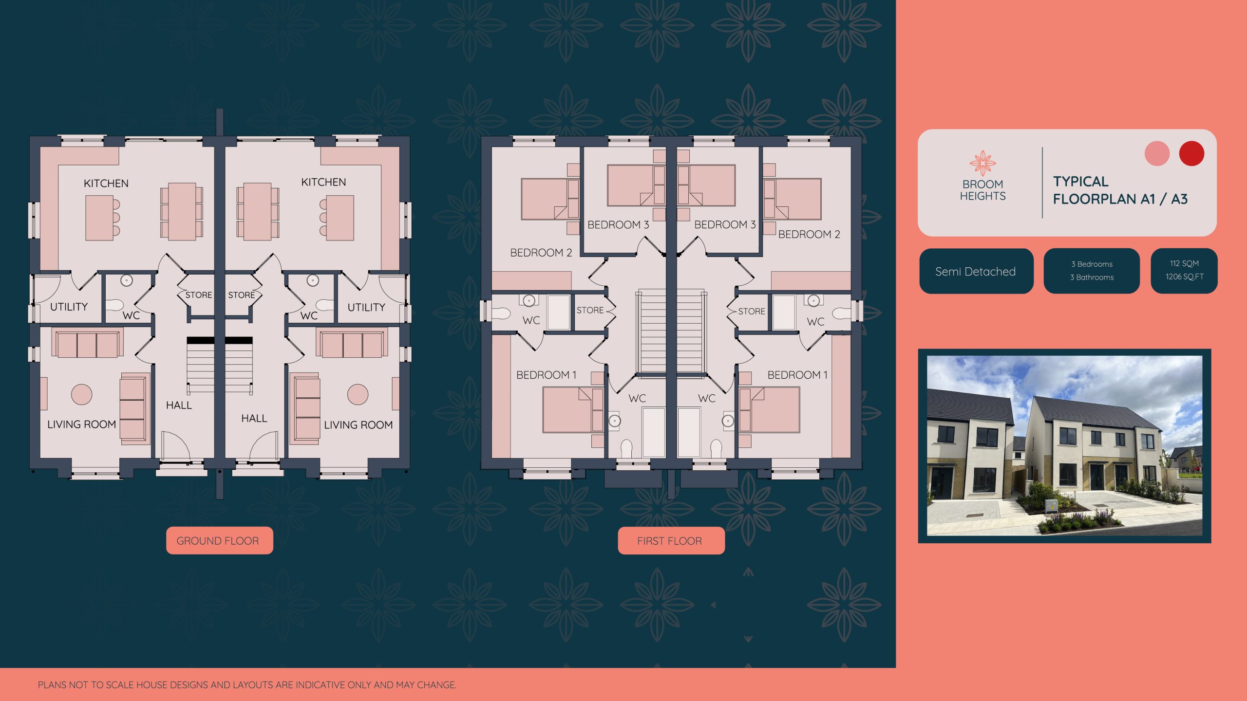Broom Heights Floorplan A1 / A3